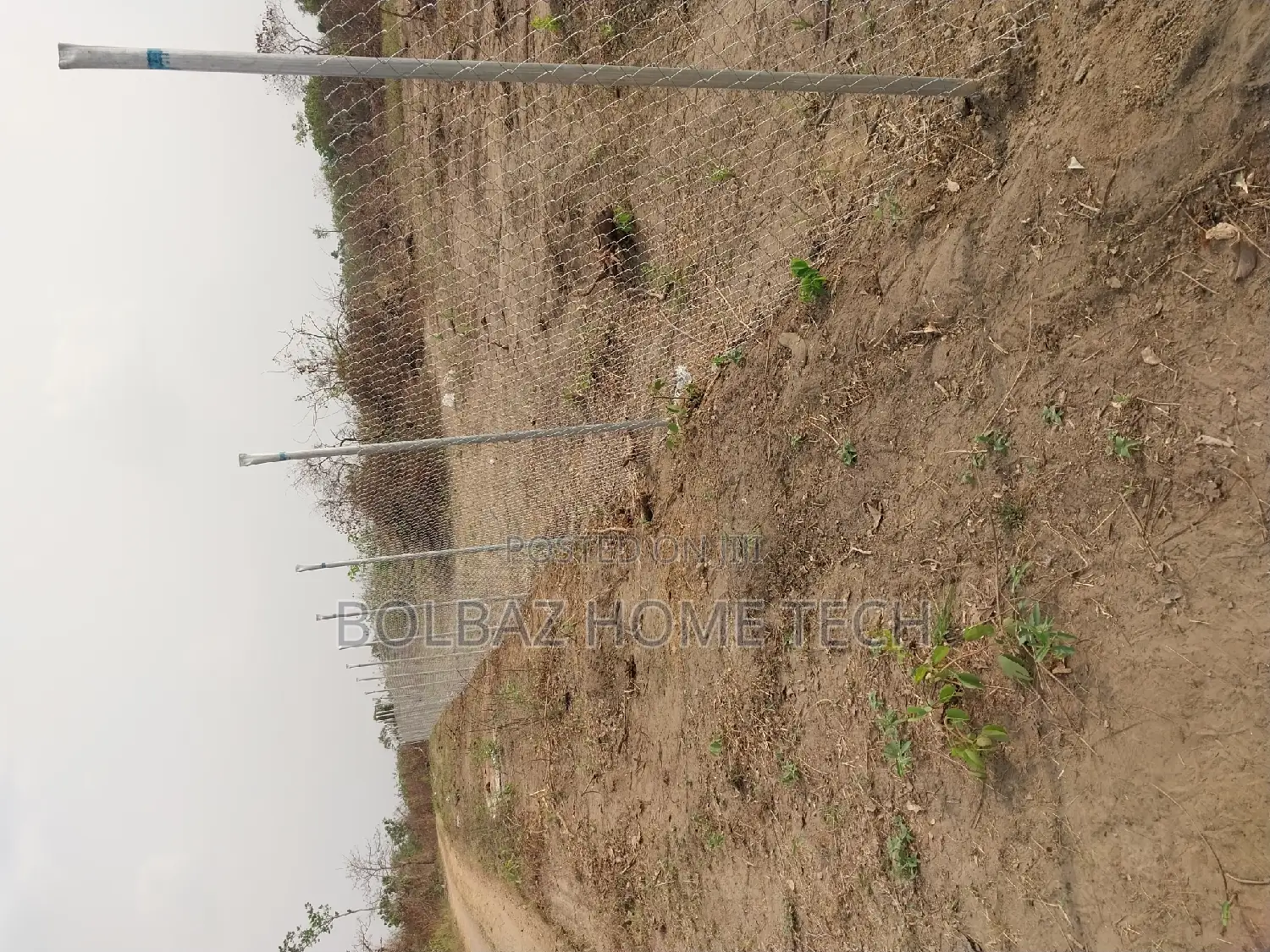 Farmland Fence Material; Galvanized Chainlink