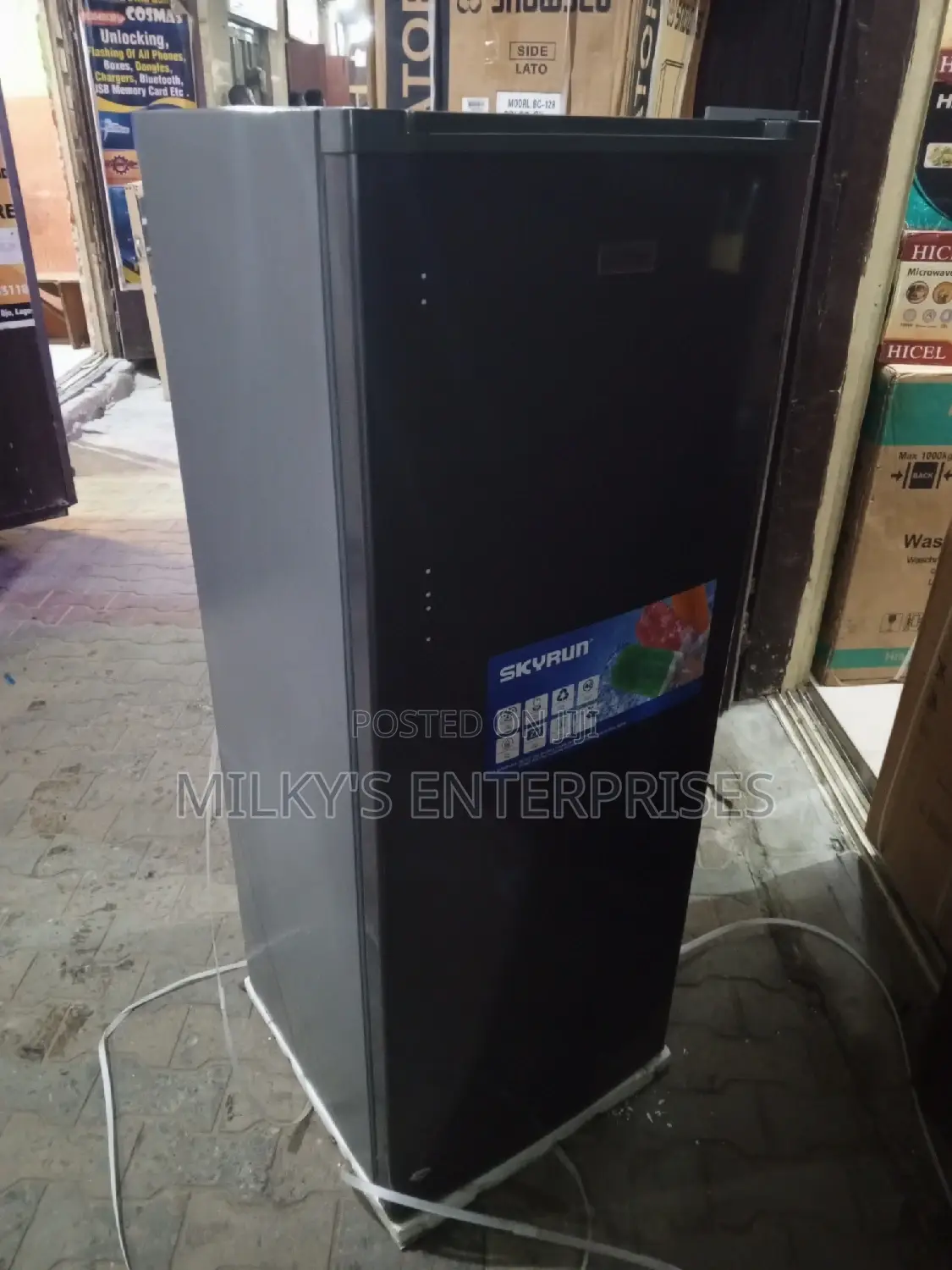 Skyrun 6 Step Upright Freezer
