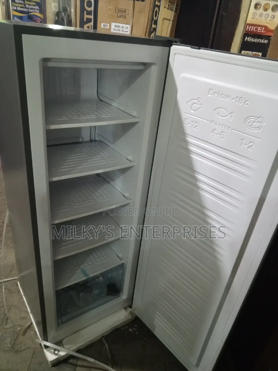 Skyrun 6 Step Upright Freezer