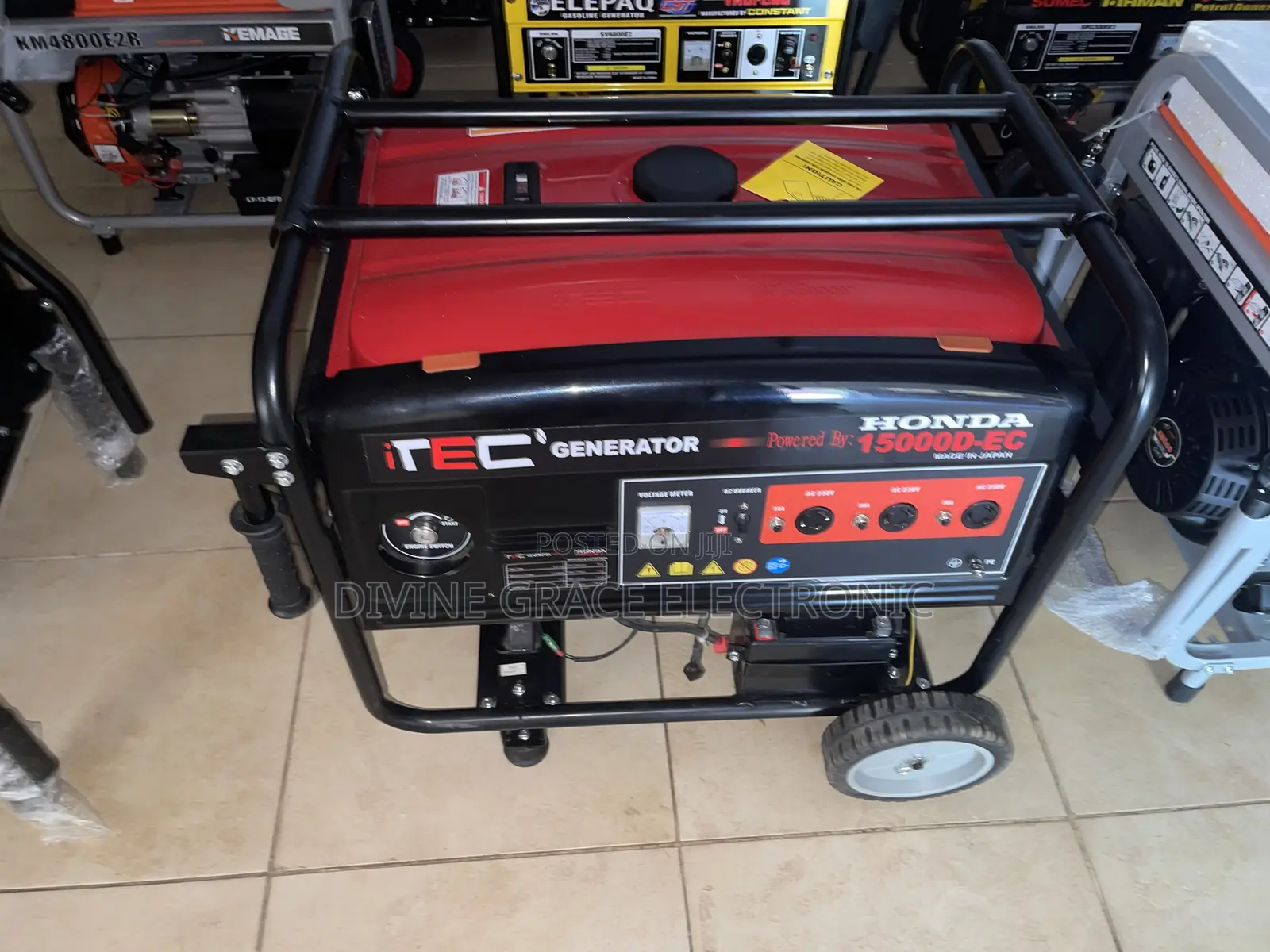 10kva Itec Honda Petrol Generator