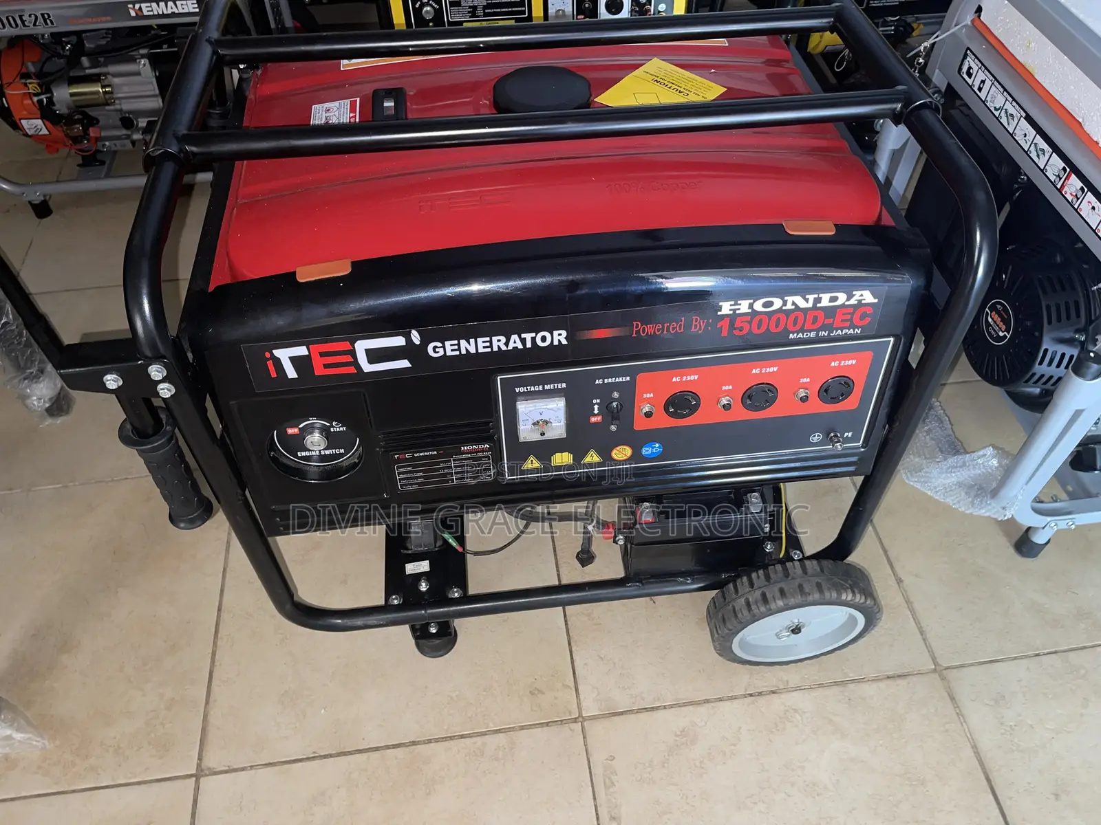 10kva Itec Honda Petrol Generator