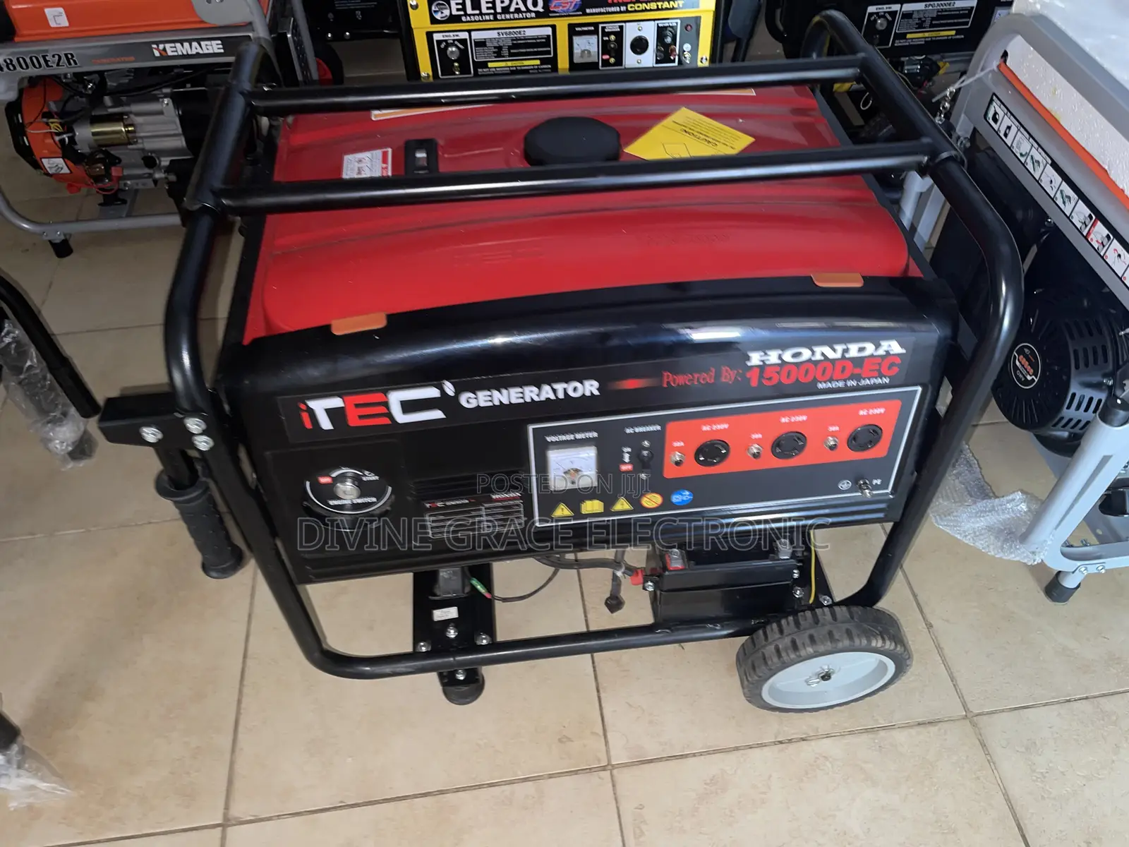 10kva Itec Honda Petrol Generator