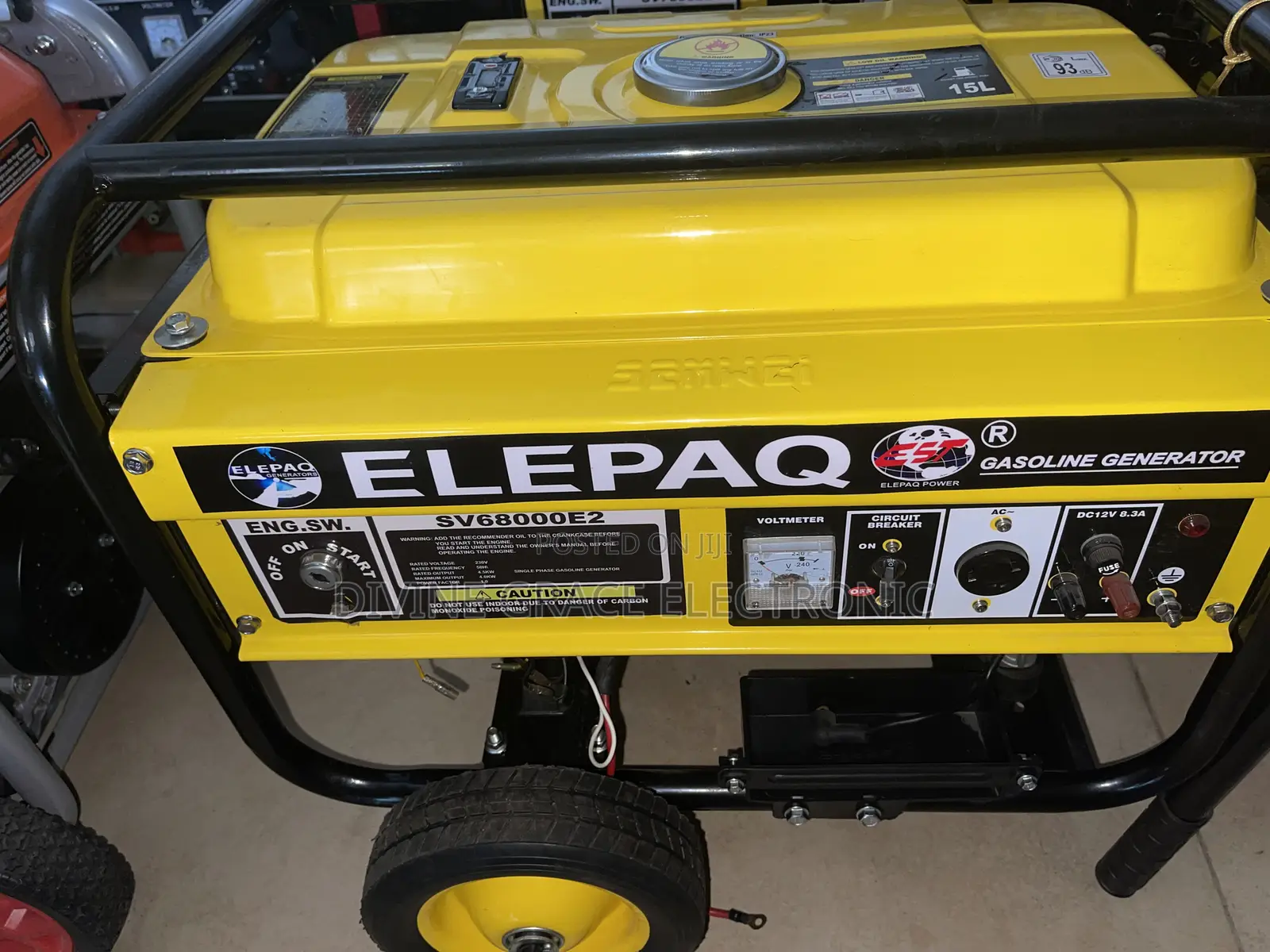 4.5kva Constant Elepaq Petroll Generators