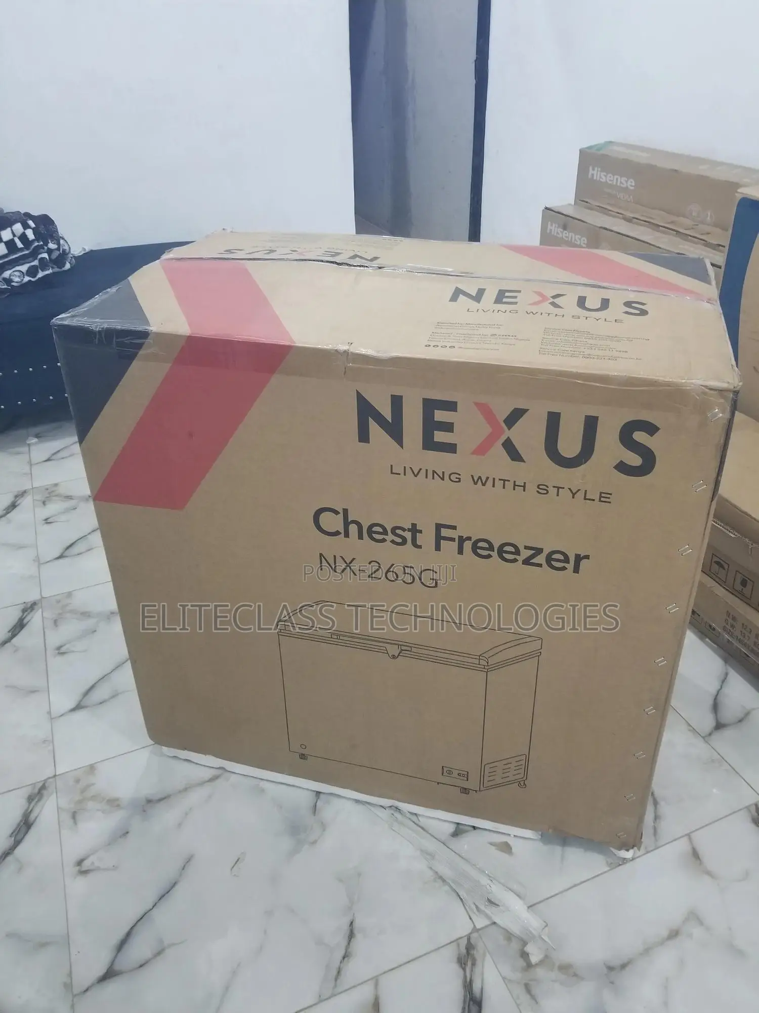 Nexus 200L Chest Freezer Nx-265g (New).