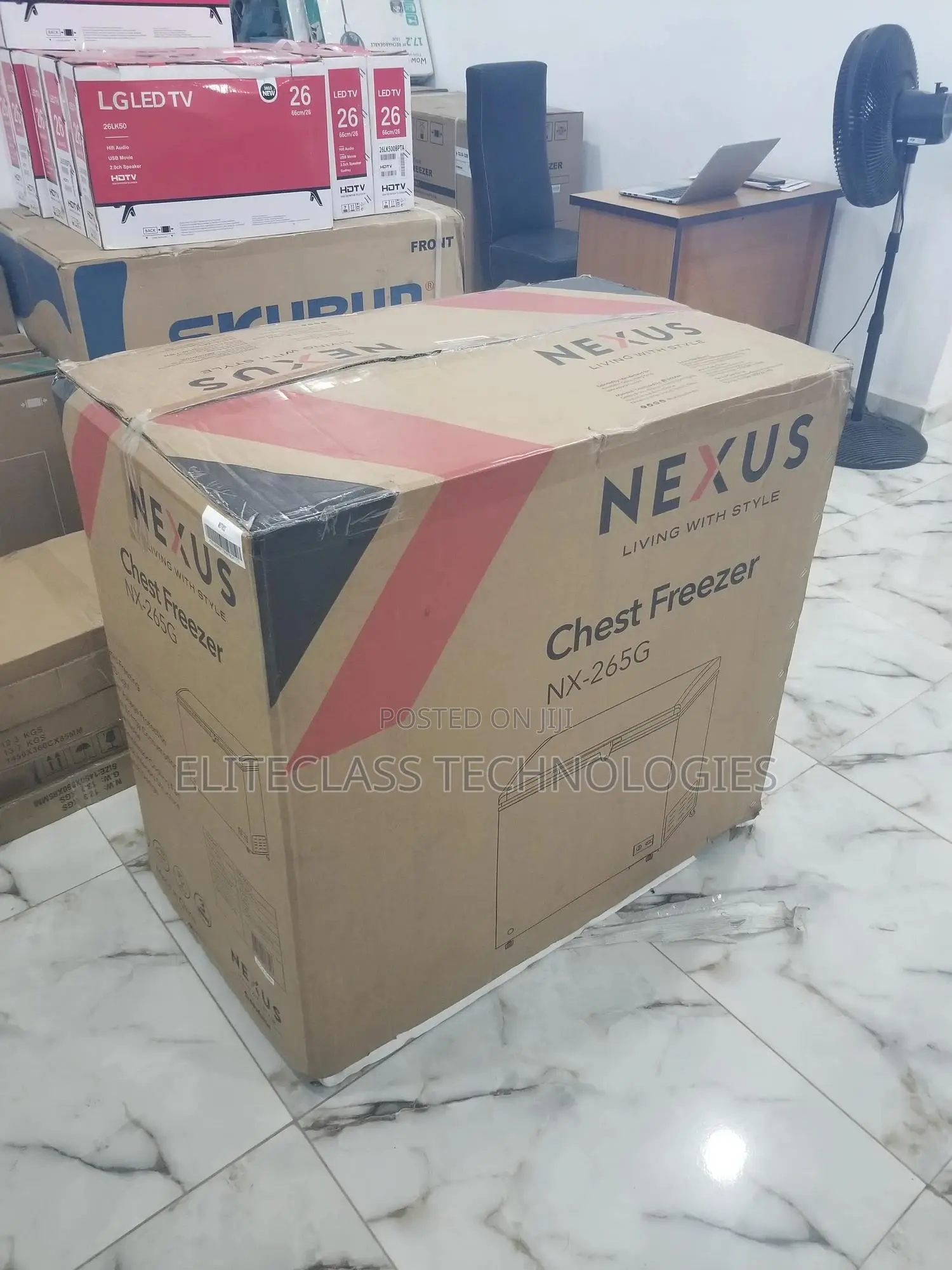 Nexus Nx-265g Chest Freezer 200L (Brand-New).