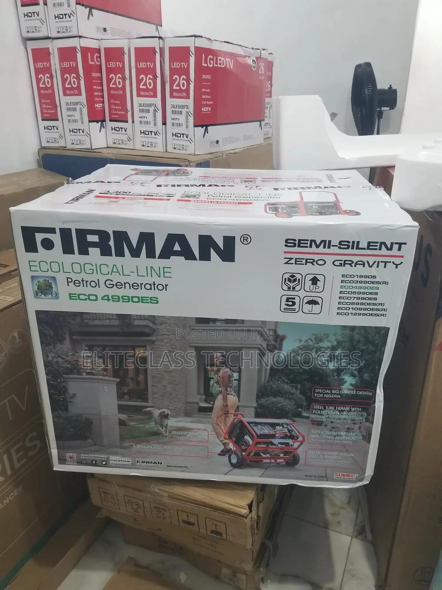 Firman Generator Eco 4990es-Top Quality.