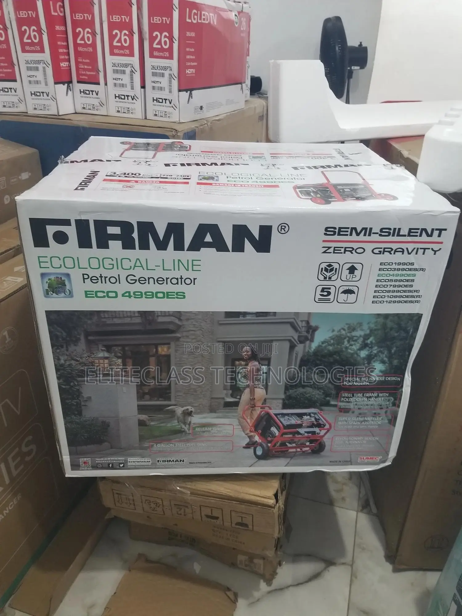 Super Power Sumec Firman Generator Eco 4990es.