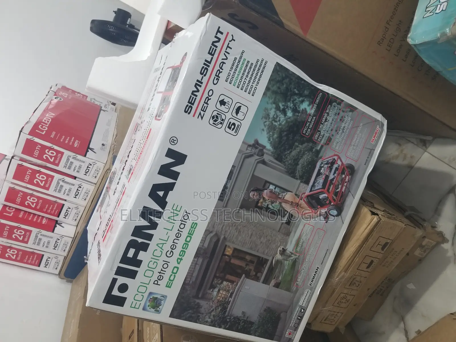Sumec Firman Generator ECO 4990ES (Best Selling).
