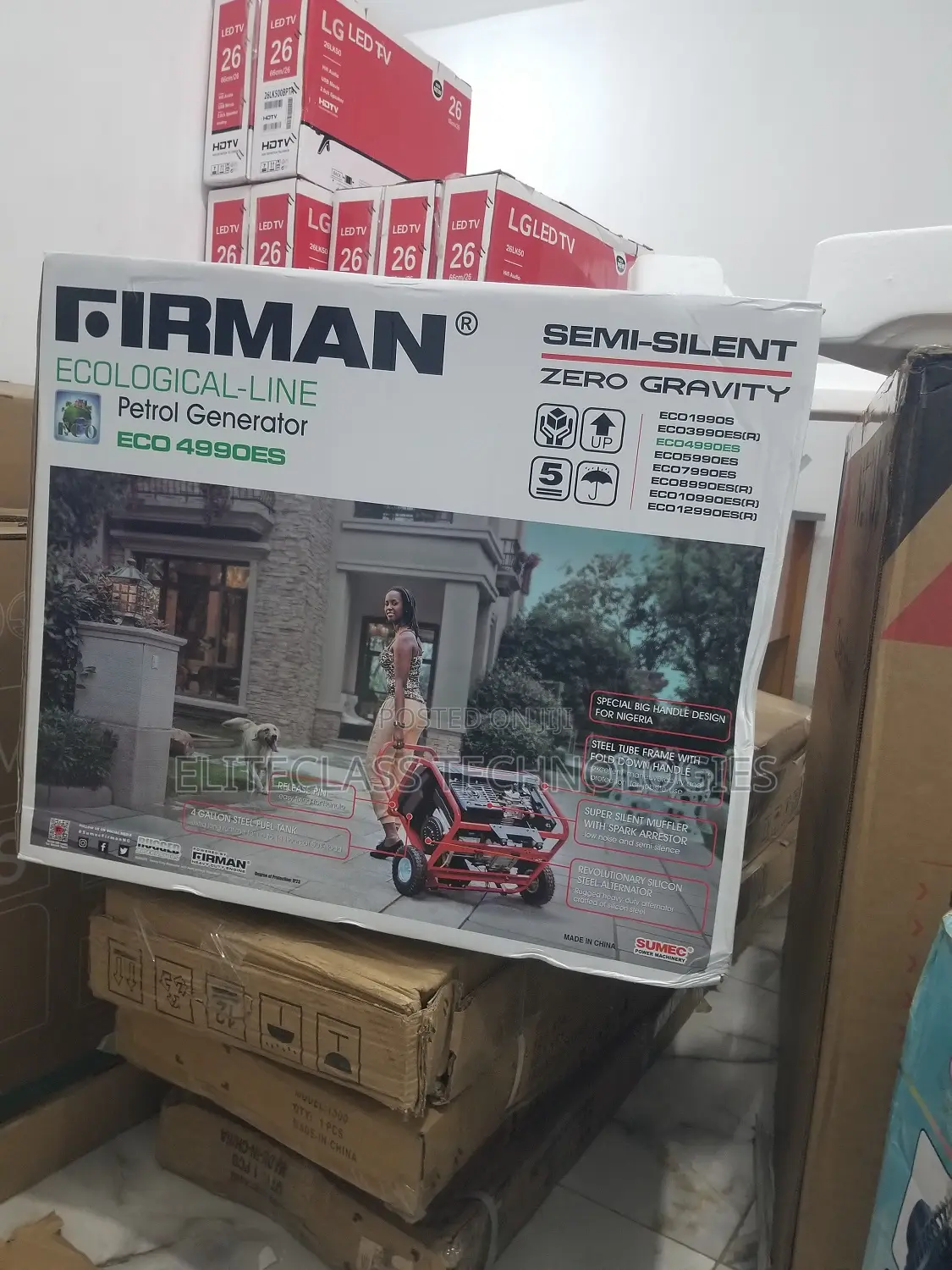 High Quality Eco 4990es Sumec Firman Generator.