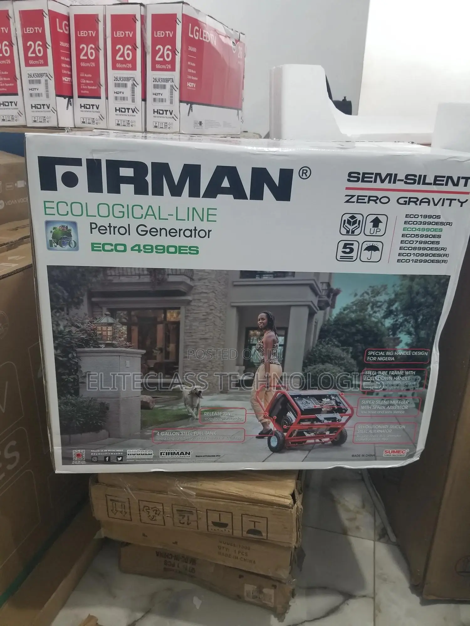 Sumec Firman Generator Eco 4990 (Reliable).