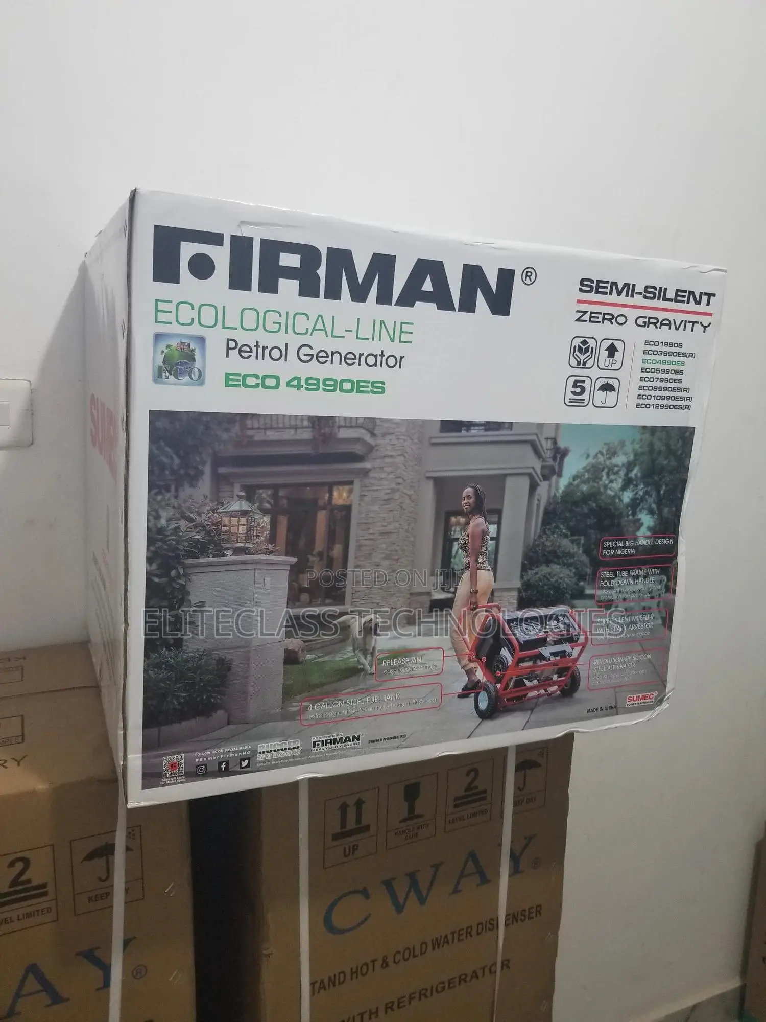 Brand New Sumec Firman Generator Eco 4990es.