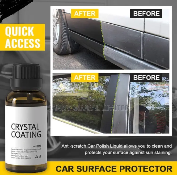 Plastic Parts Crystal Coating Polish