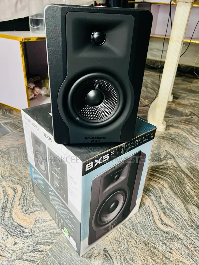 M-Audio BX5 D3 5′′ 2-Way 100W Powered Studio Monitor (Pair)