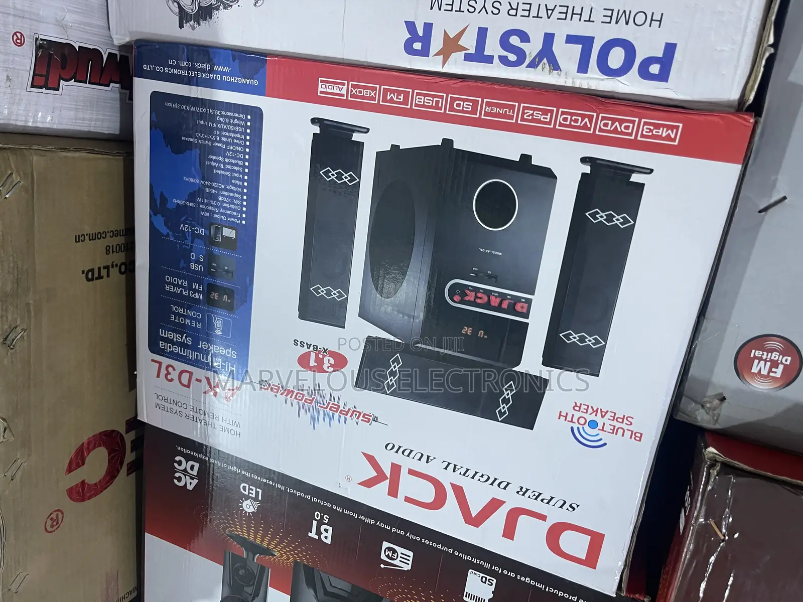 Brand New Djack Bluetooth Speaker Super Sound