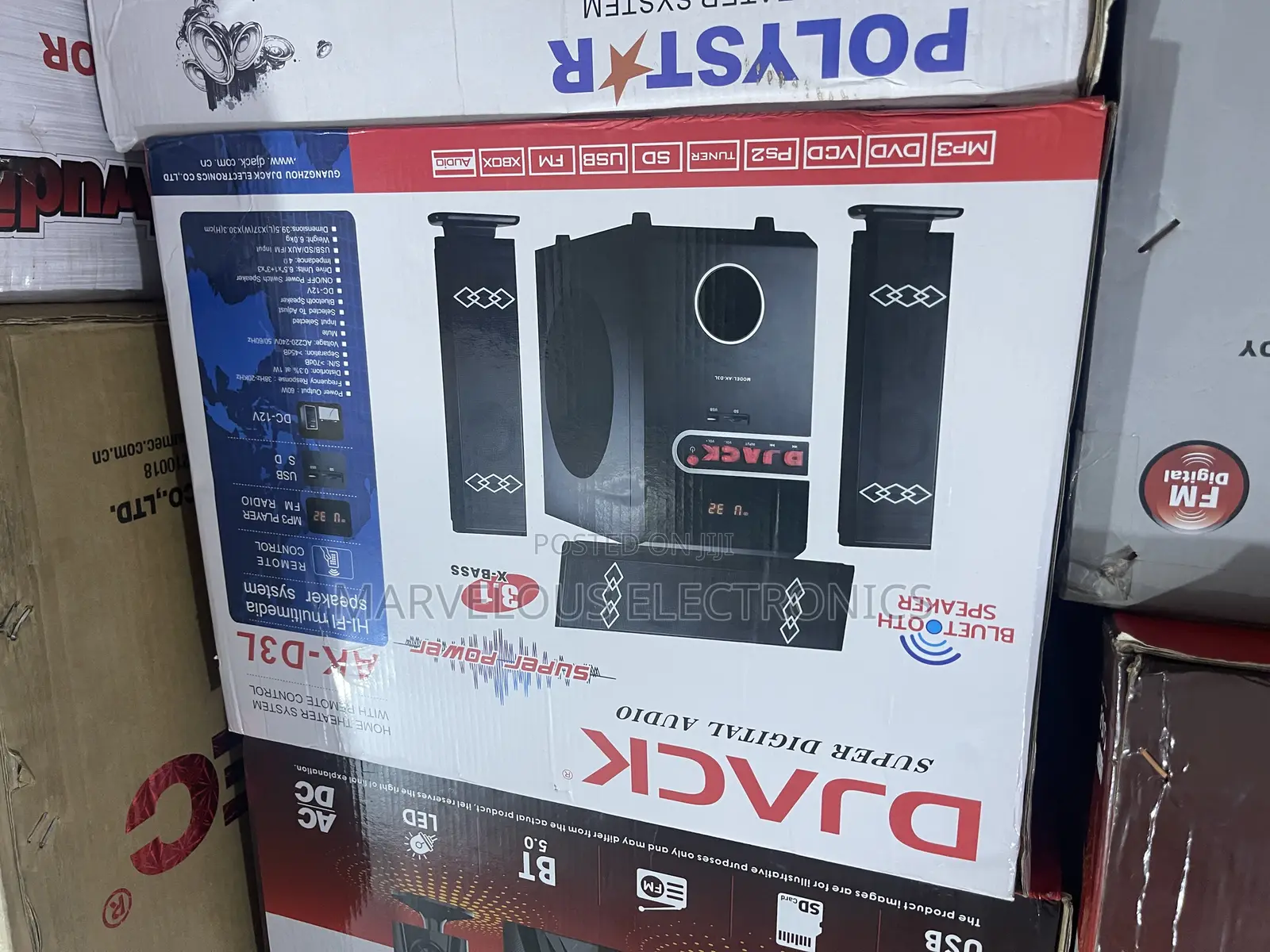 Brand New Djack Bluetooth Speaker Super Sound
