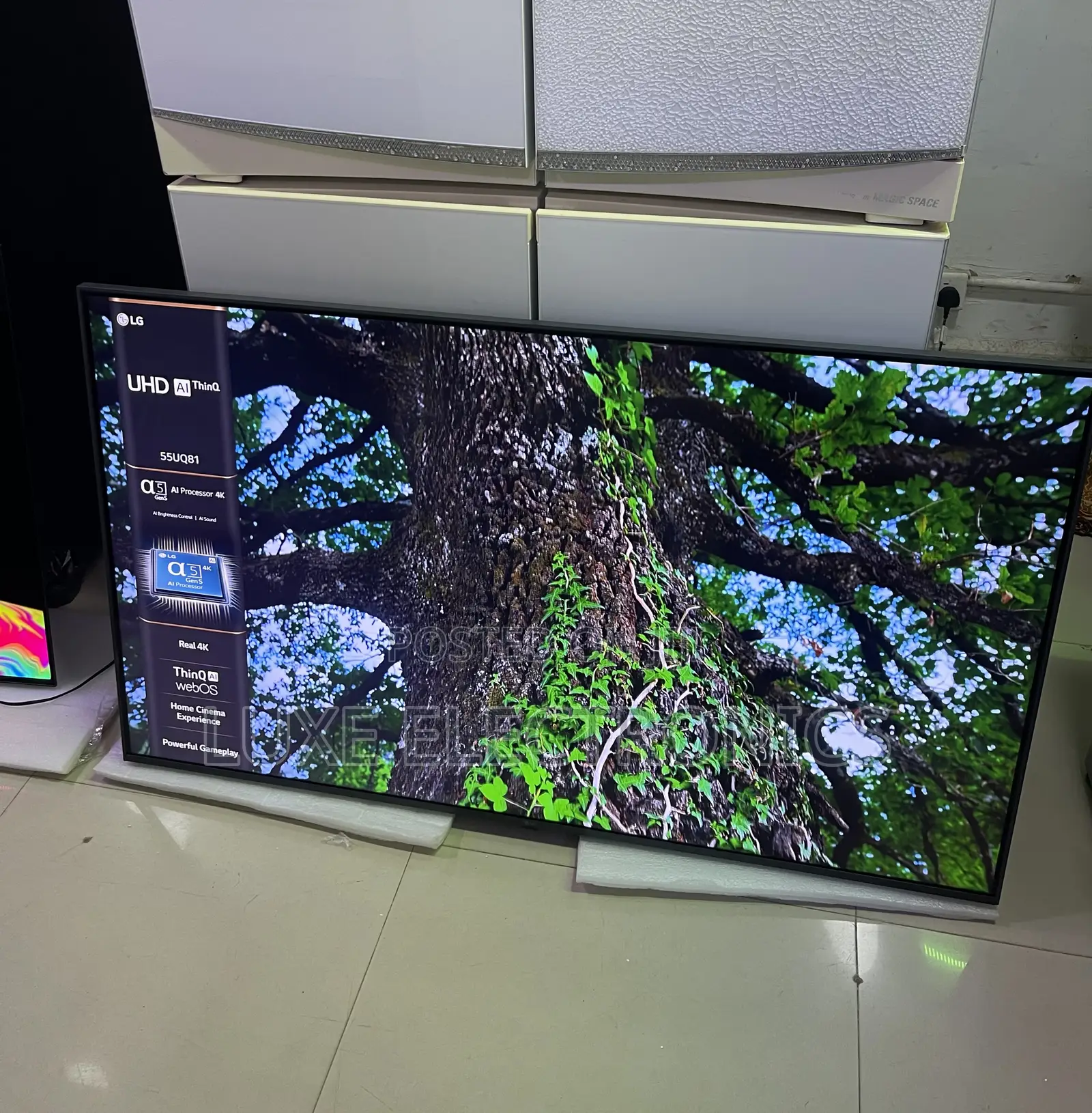 LG 55 Inches Frameless Uhd Aithinq Smart TV 2023 Model