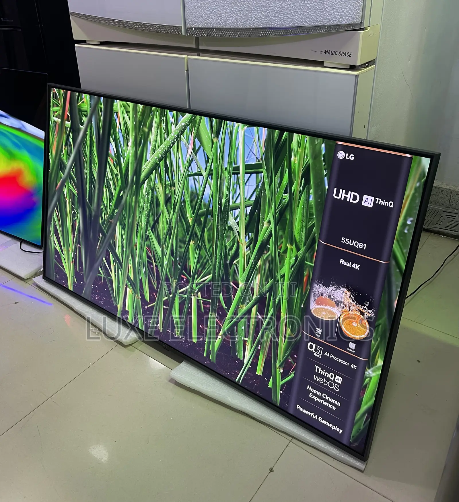 LG 55 Inches Frameless Uhd Aithinq Smart TV 2023 Model