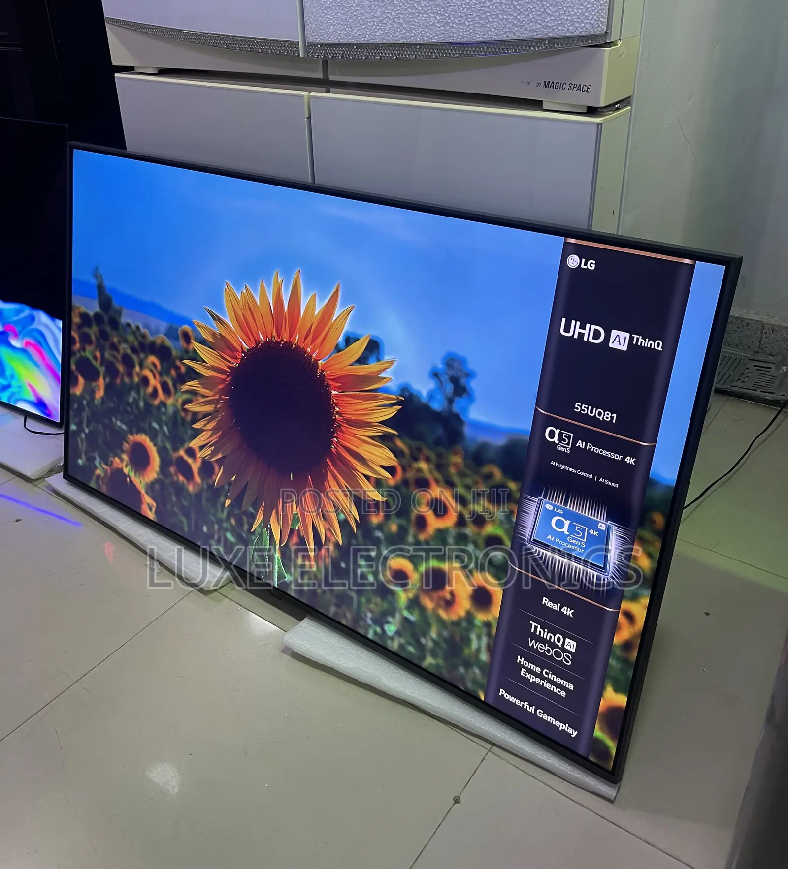 LG 55 Inches Frameless Uhd Aithinq Smart TV 2023 Model