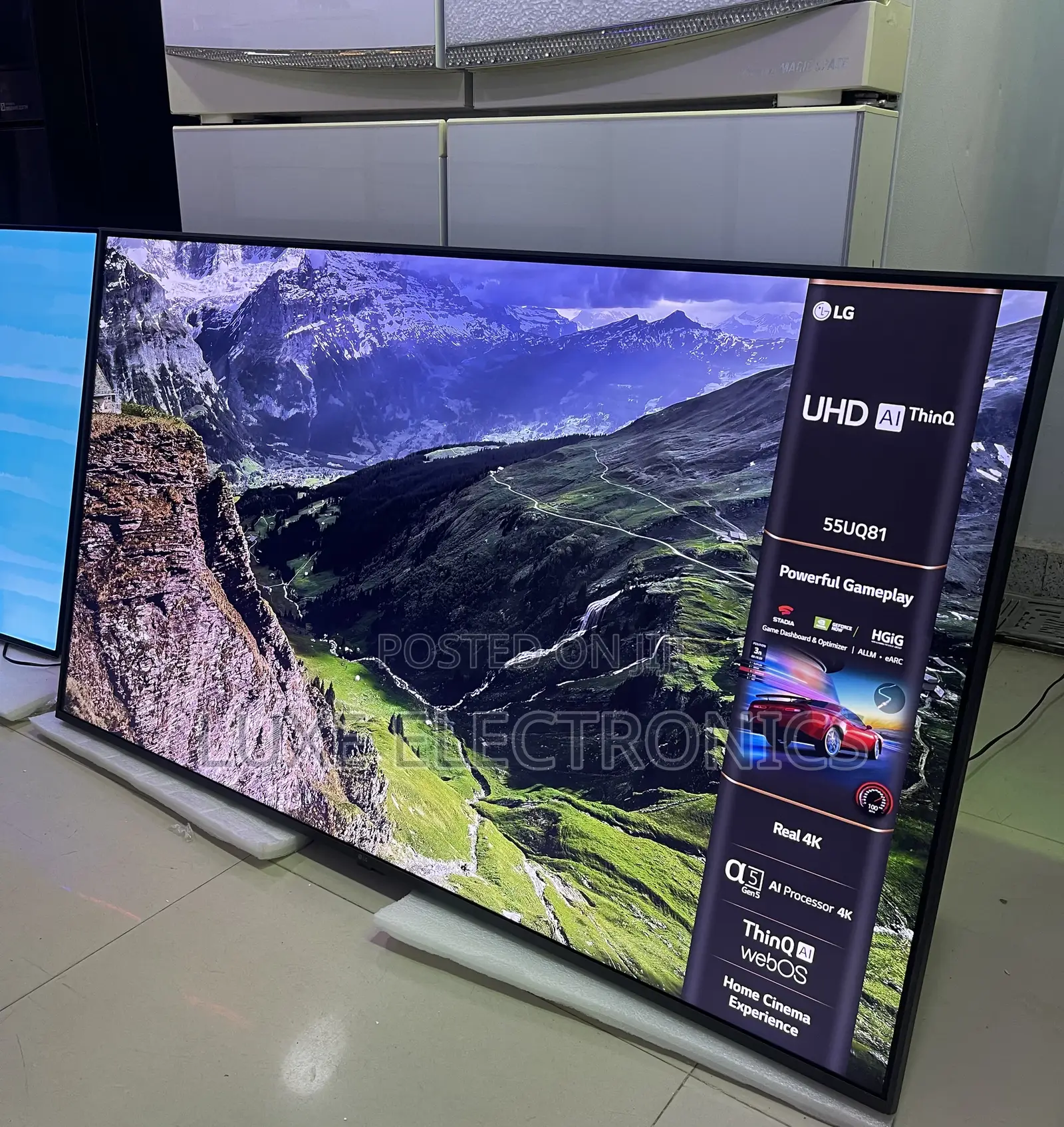 LG 55 Inches Frameless Uhd Aithinq Smart TV 2023 Model