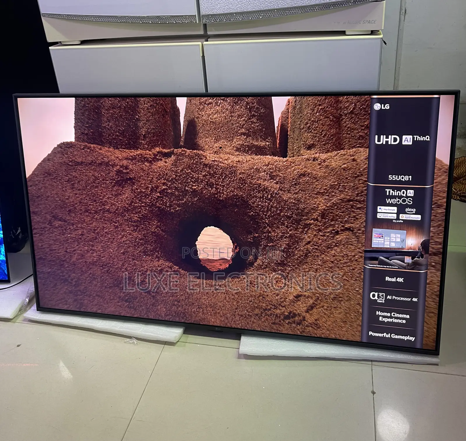 LG 55 Inches Frameless Uhd Aithinq Smart TV 2023 Model