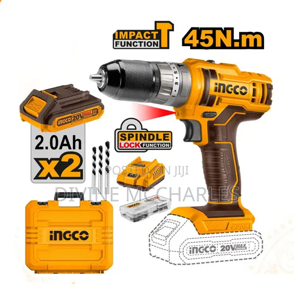 Ingco Lithium Ion Impact Drill Cidli201452