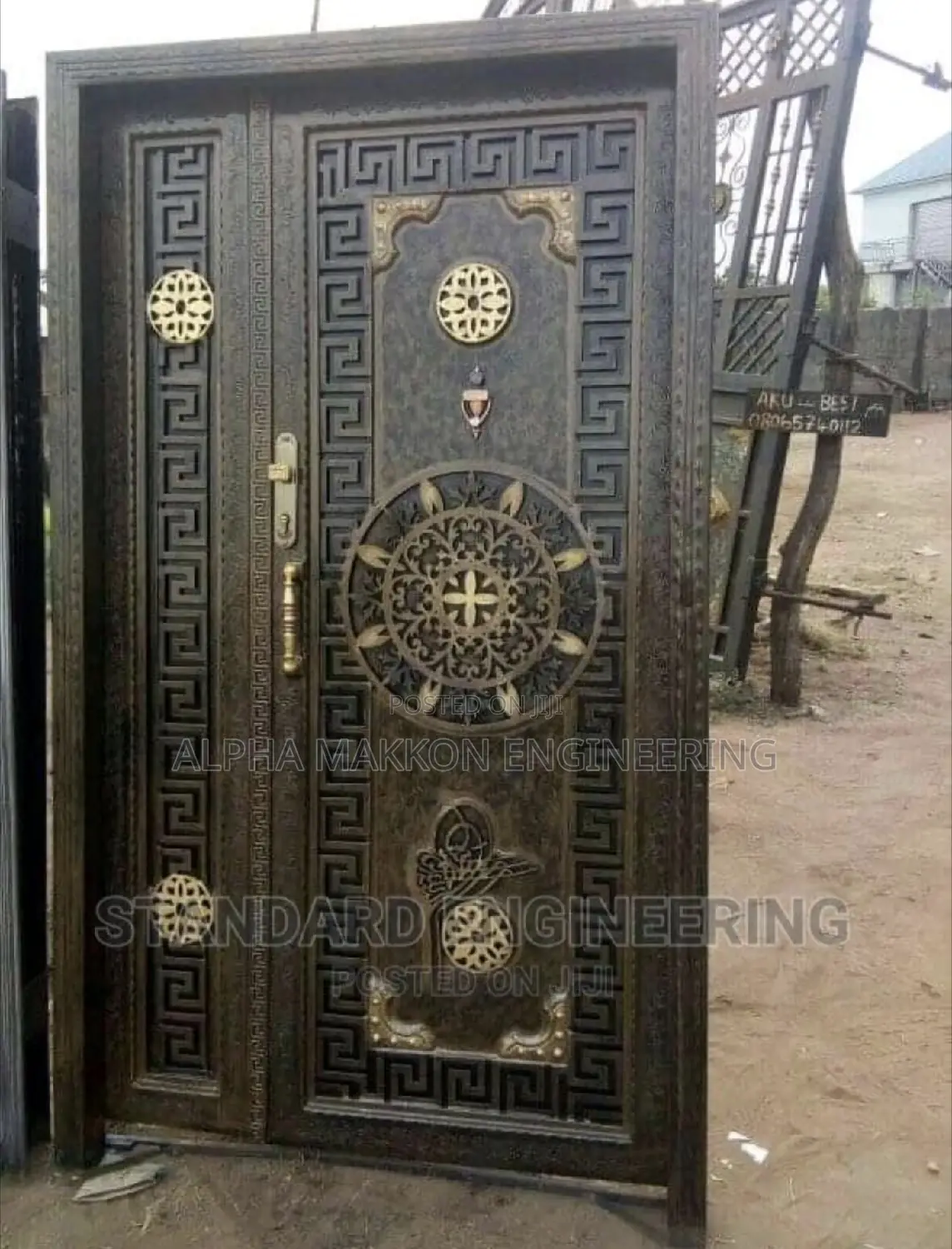 Wrought Iron Door