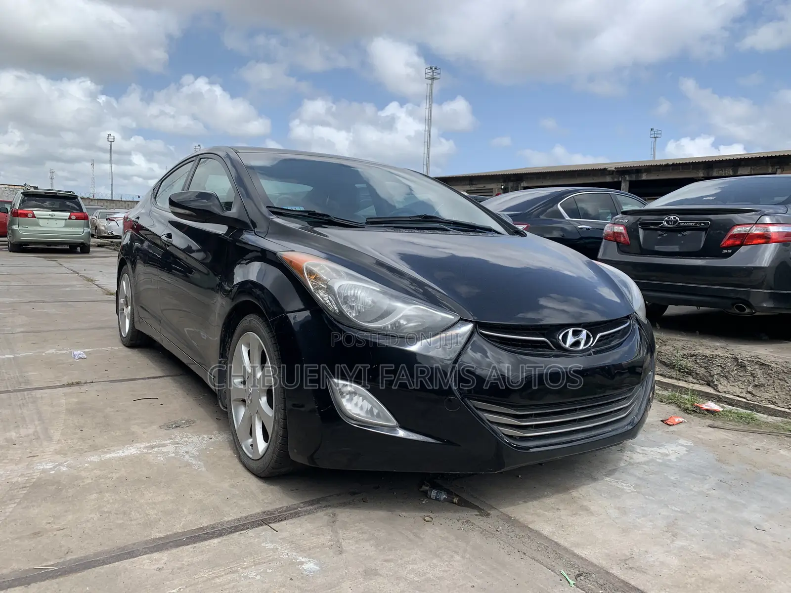 Hyundai Elantra Limited 2011 Black
