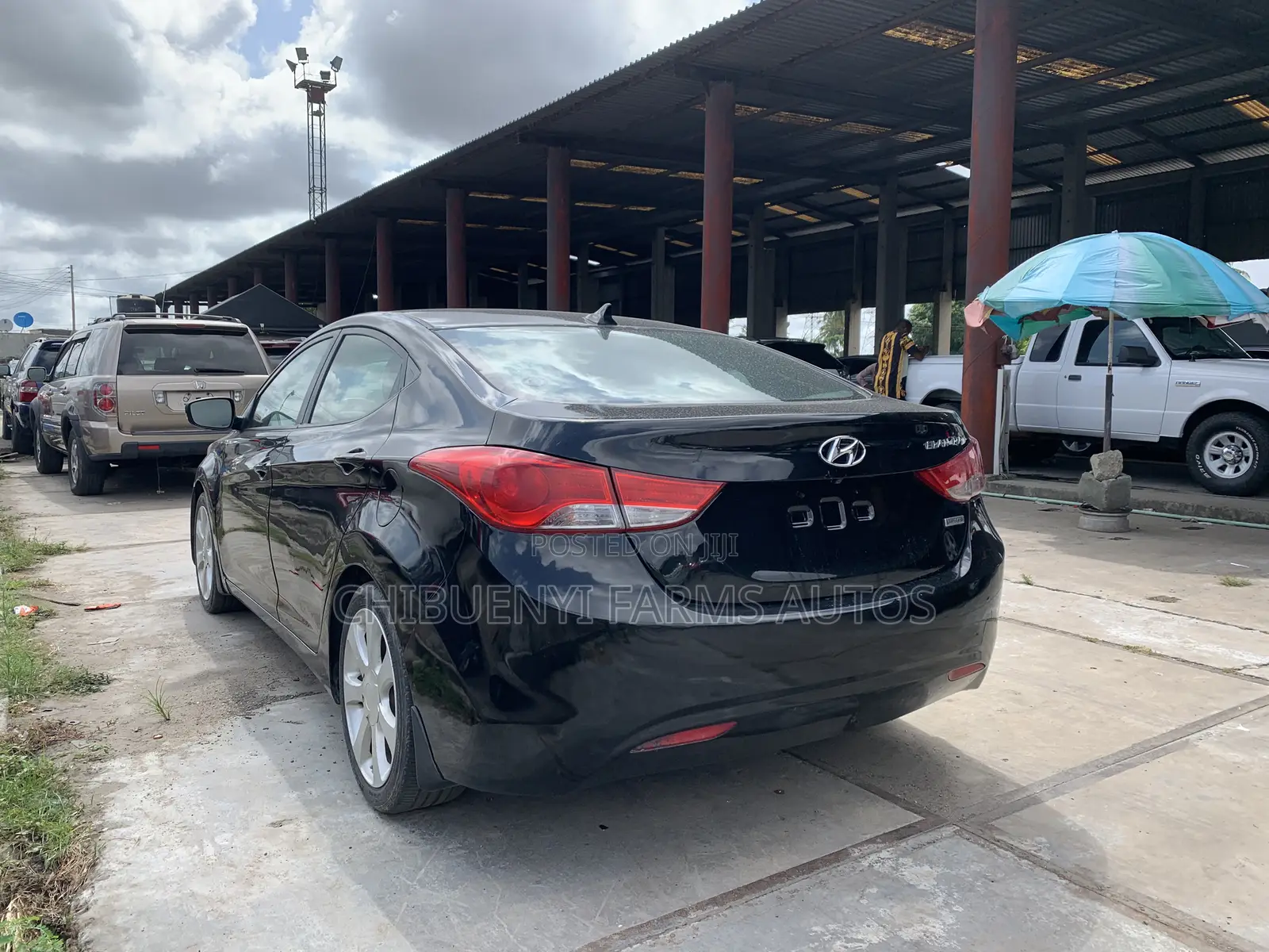 Hyundai Elantra Limited 2011 Black