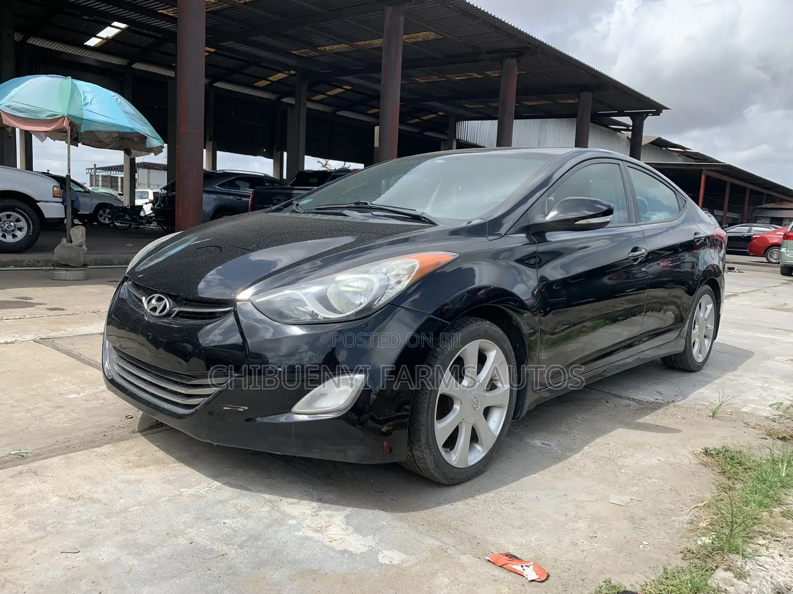 Hyundai Elantra Limited 2011 Black