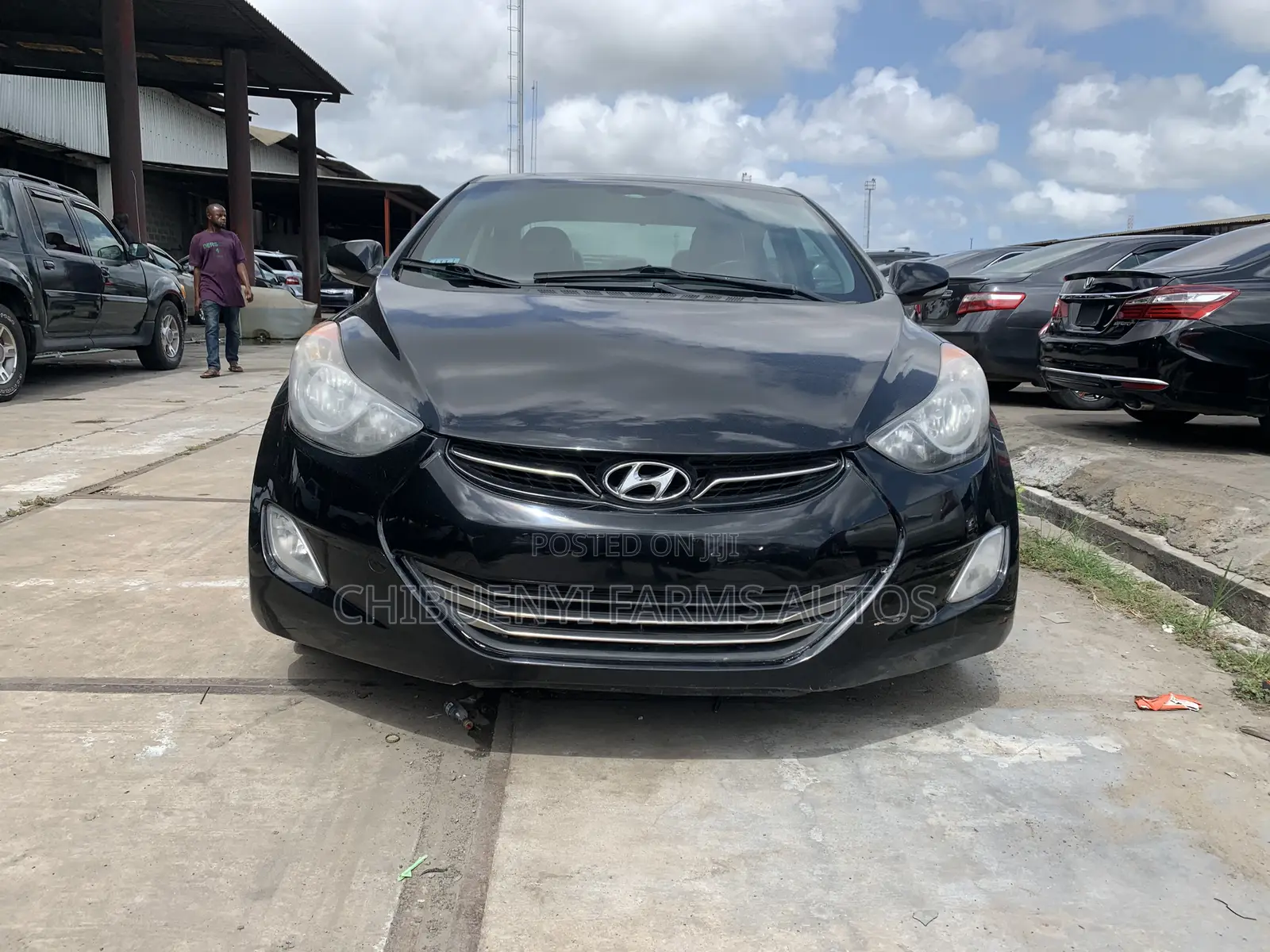 Hyundai Elantra Limited 2011 Black