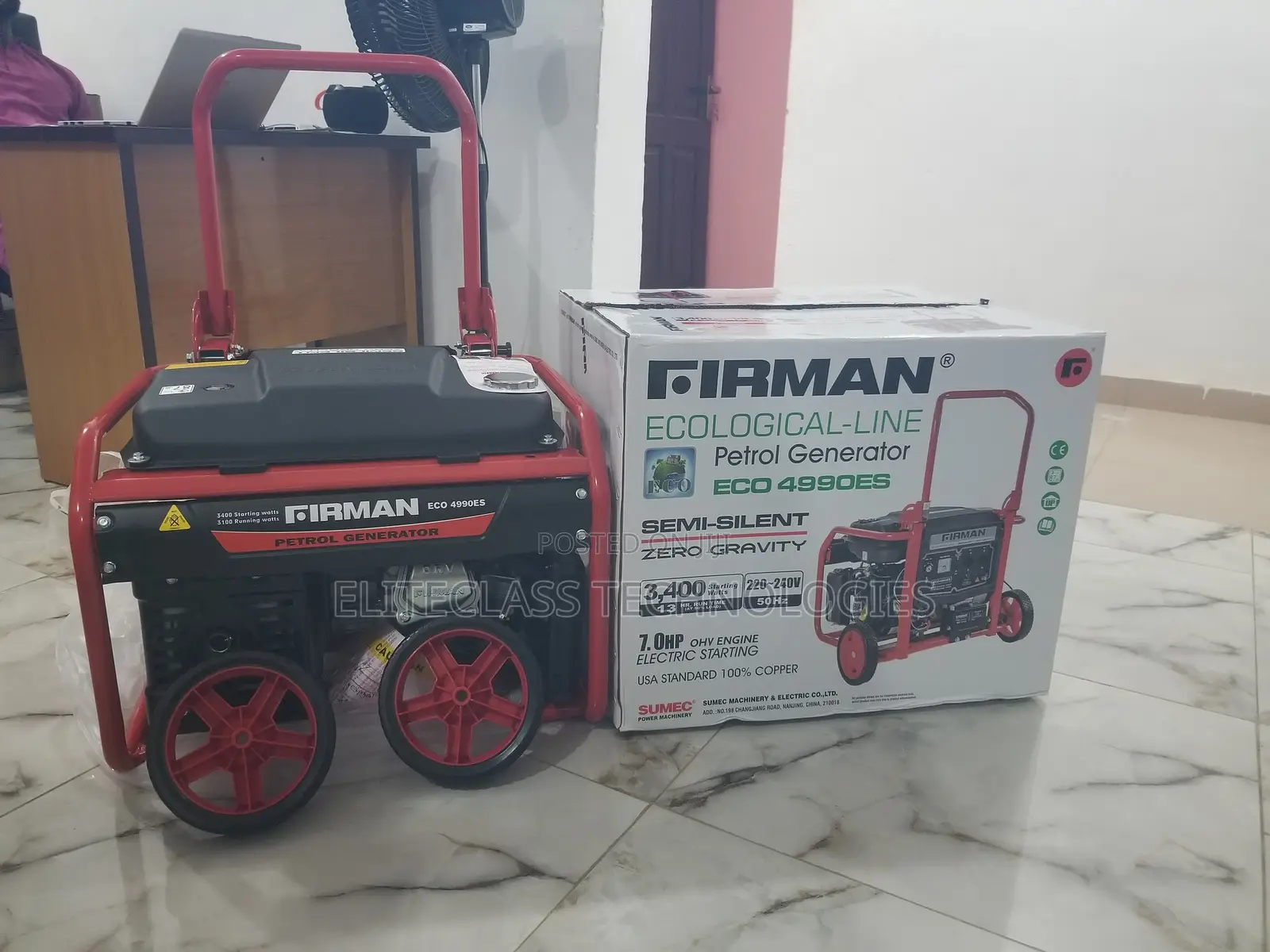 Fast Selling Sumec Firman Generator ECO4990ES.