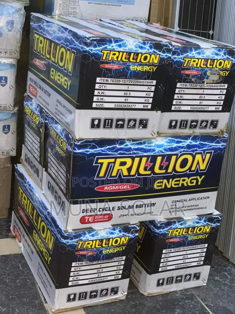 220ah 12v Trillion Dry Cell Battery