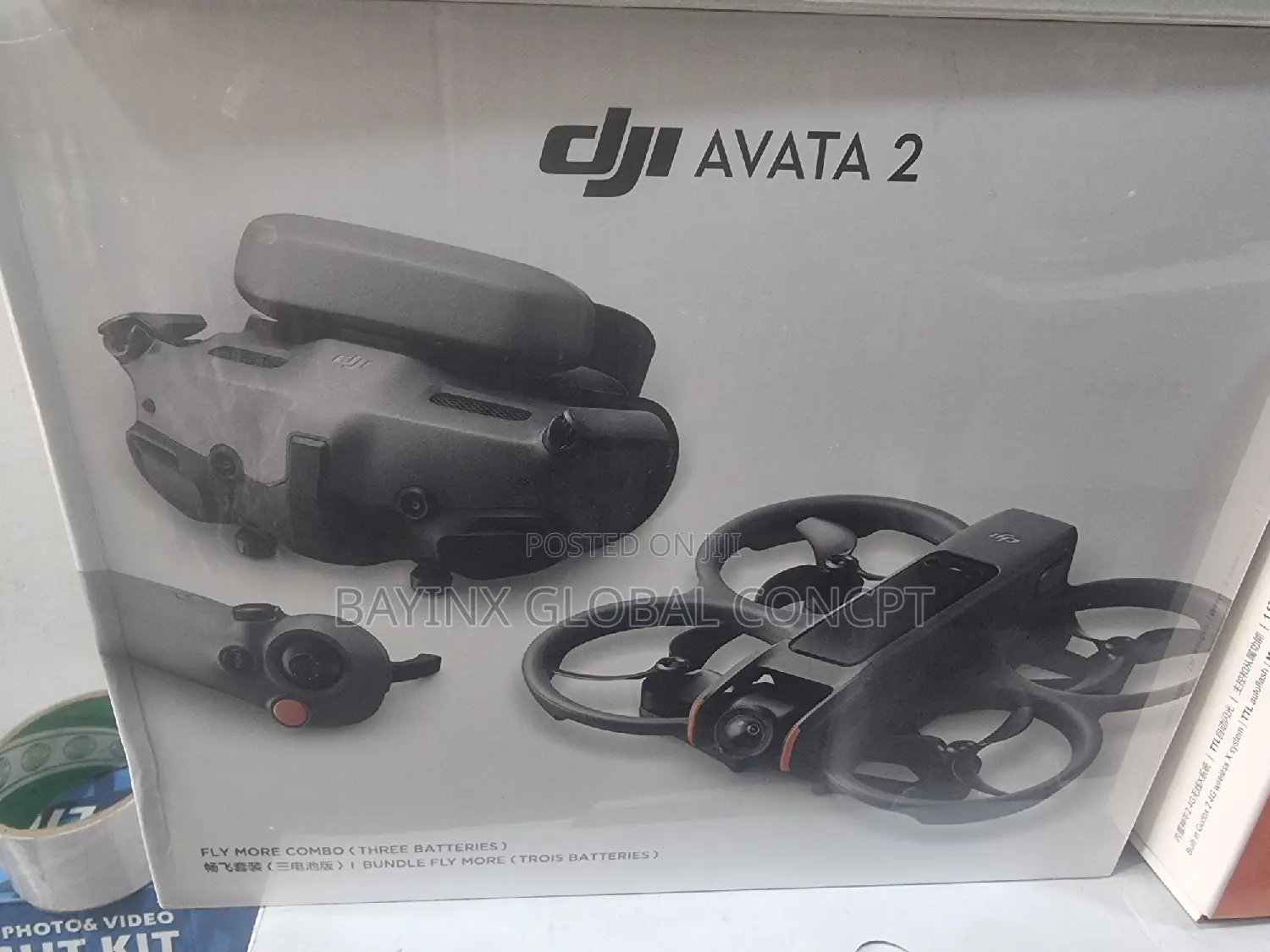 Dji Avata 2 FPV Drone With 3 Batteries (Fly More Combo)