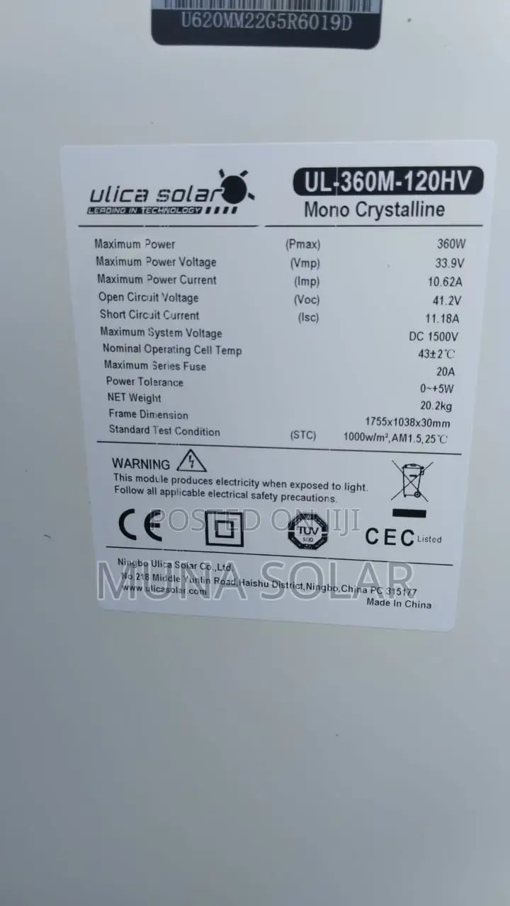 360w Half-Cut New One Available