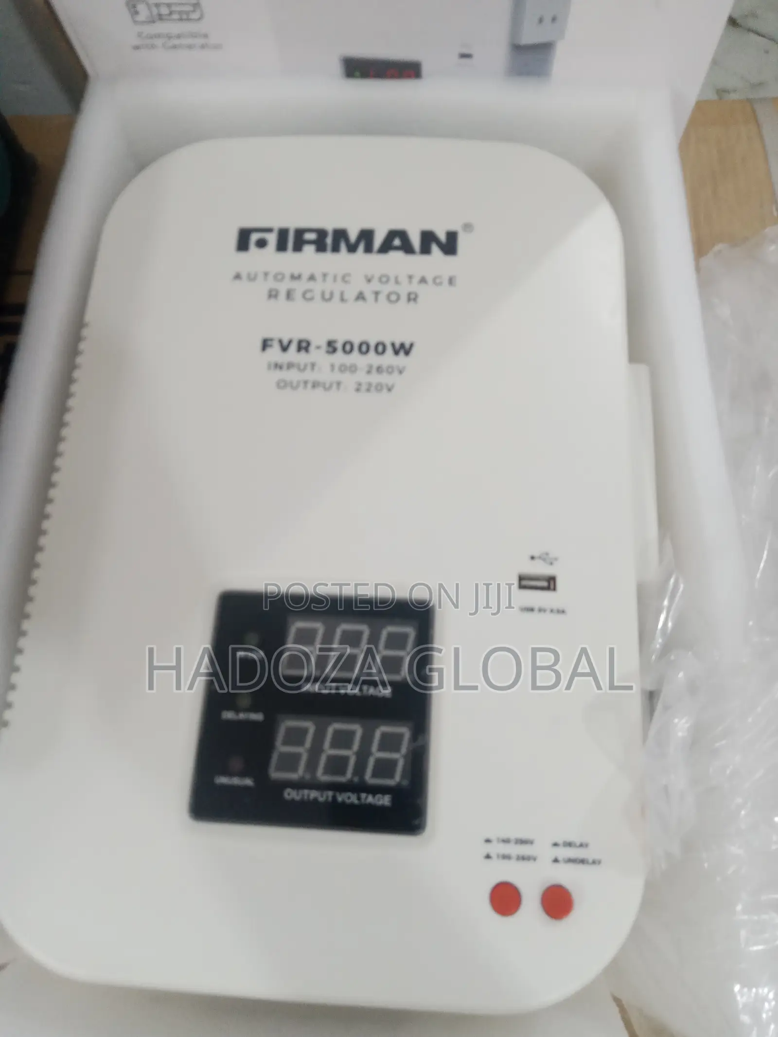 New Firman FVR-5000w Stabilizer