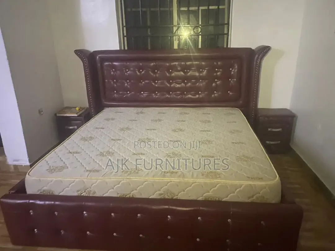 Fully Padded Leather Bedframe