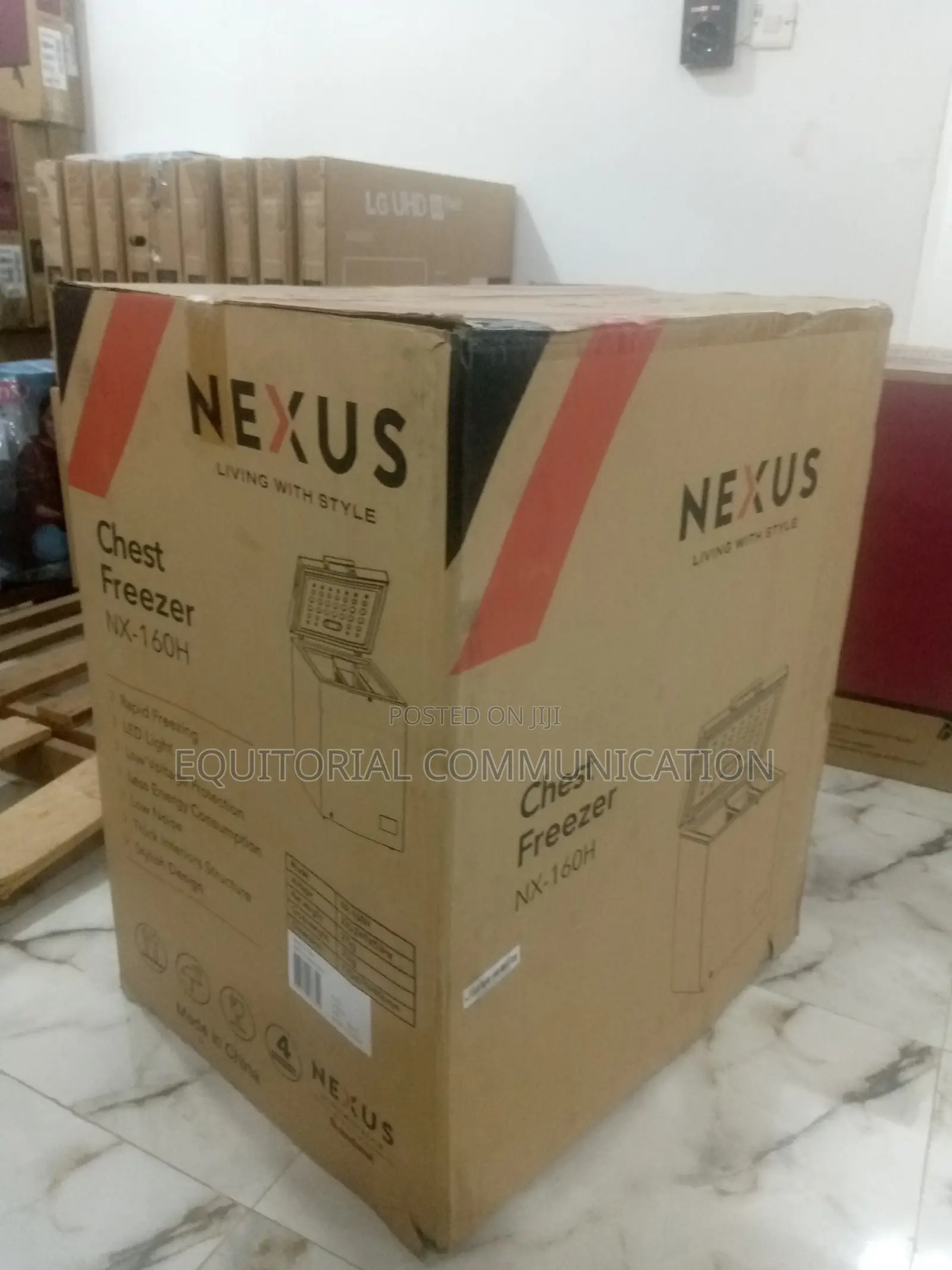 Nexus Chest Freezer Nx160h - Escapade Nigeria's