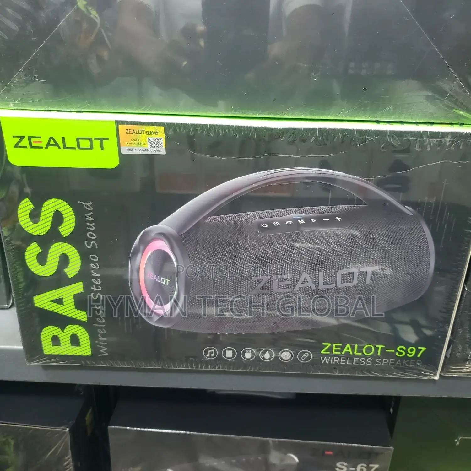ZEALOT S97 80W, 16000mah Portable Bluethoot Speaker