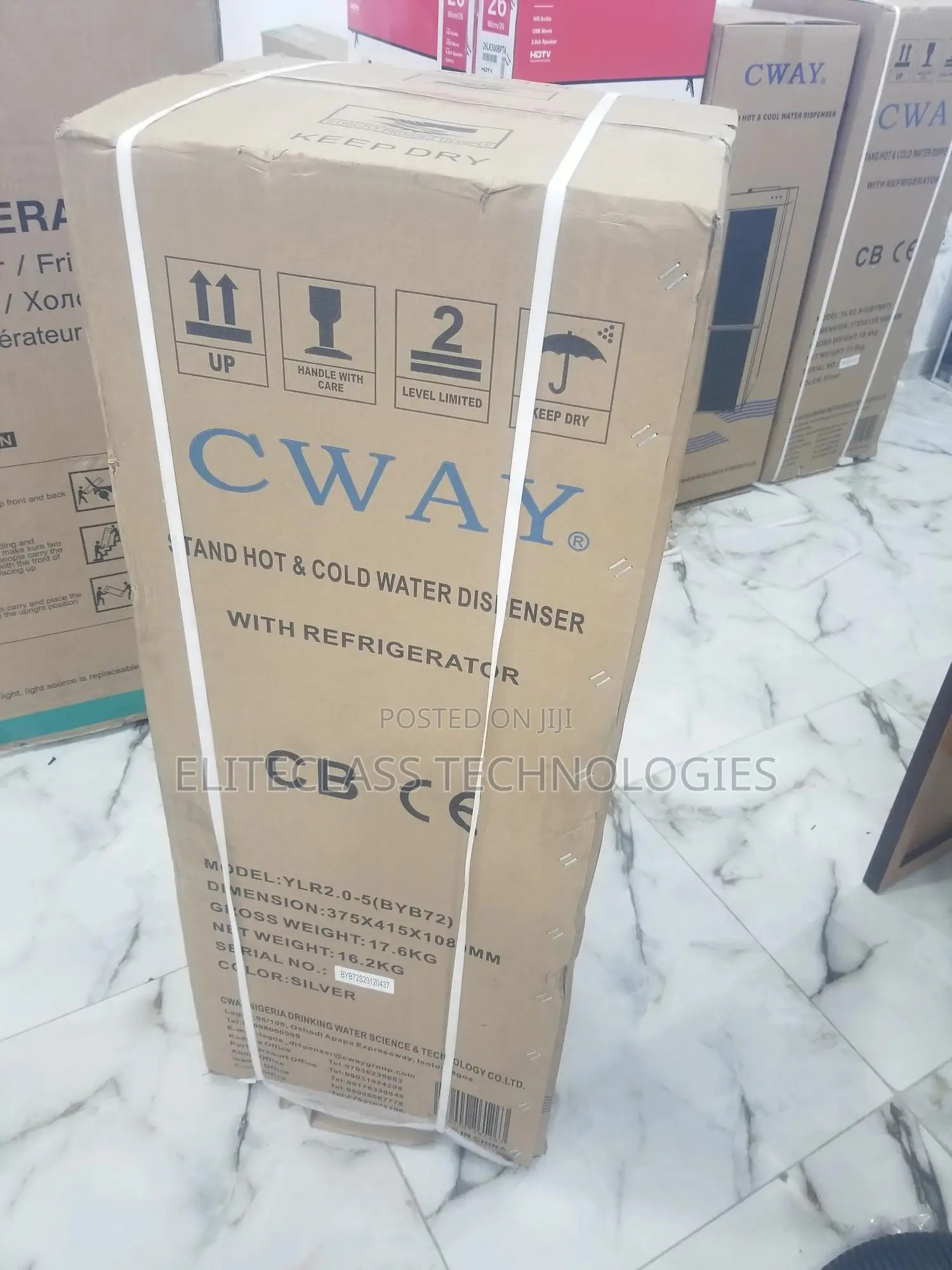 Smart and Sound Cway Water Dispenser Byb72.