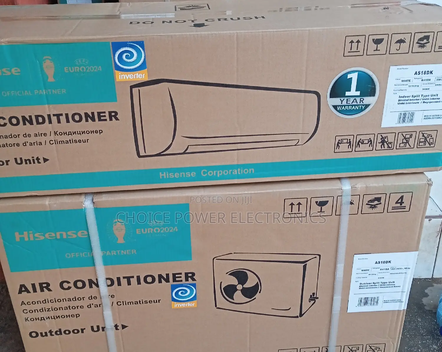 Brand New Hisense Inverter Ac 2hp