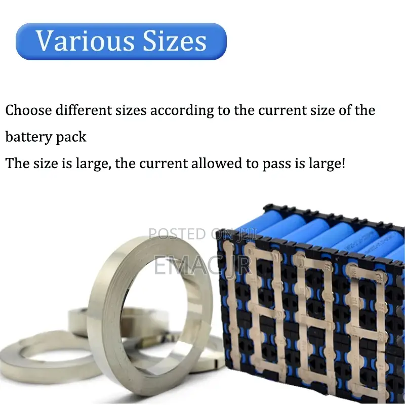 Nikel Strips For Li 18650 Battery Spot Welding Machine