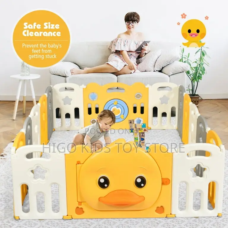 Foldable Indoor and Outdoor Play Pen