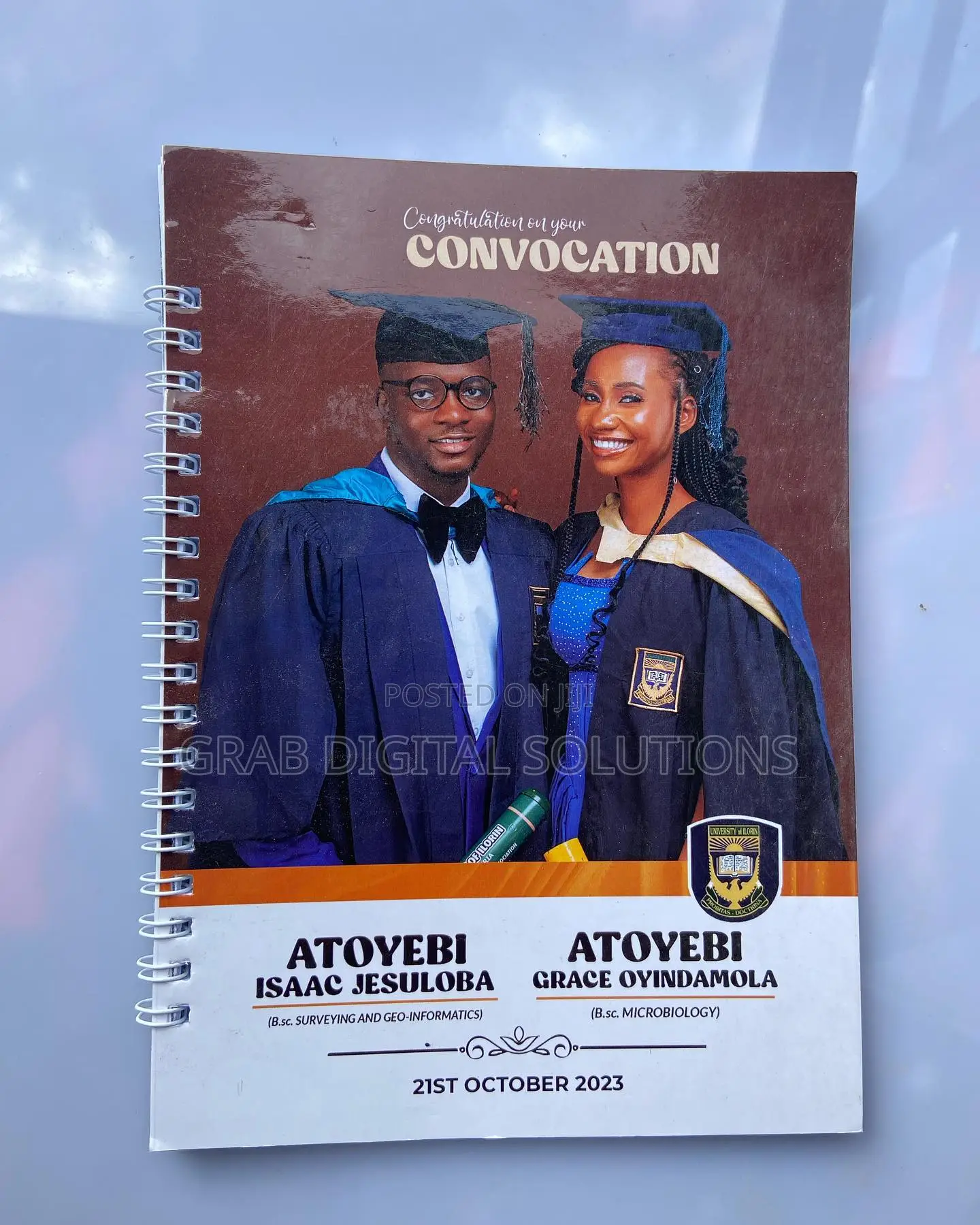 Convocation Jotters Best Print Shop or Printer