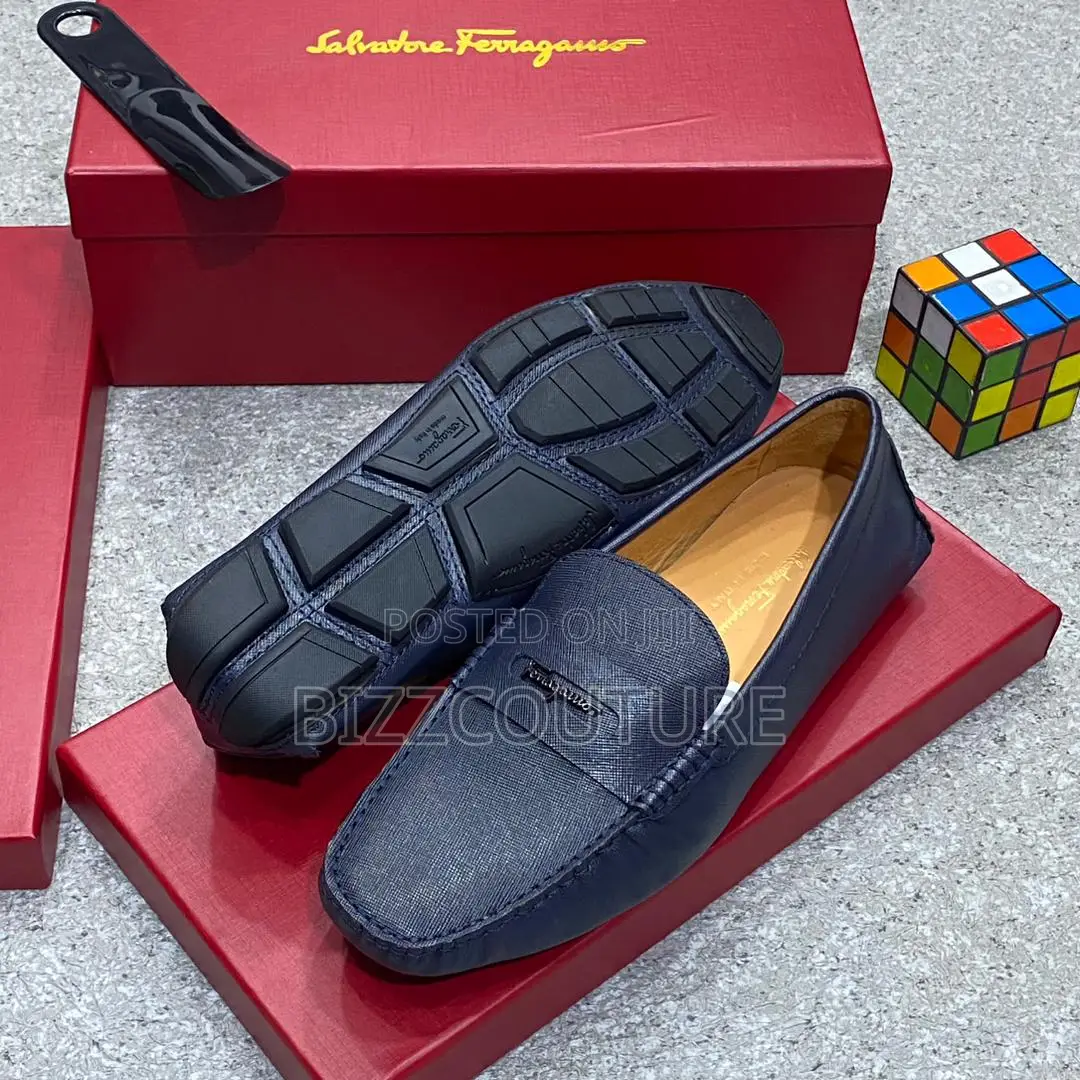 Original SALVATORE FERRAGAMO Driver's Available in Store