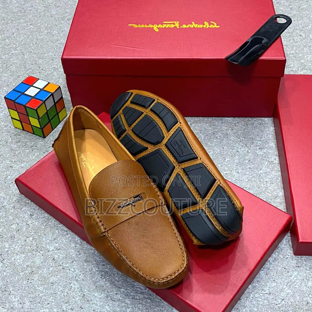 Original SALVATORE FERRAGAMO Driver's Available in Store
