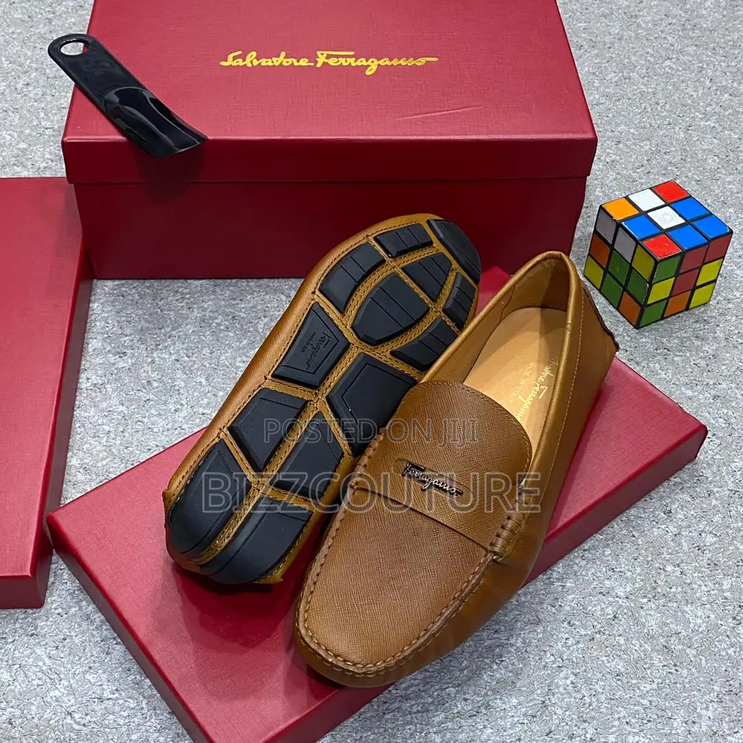Original SALVATORE FERRAGAMO Driver's Available in Store