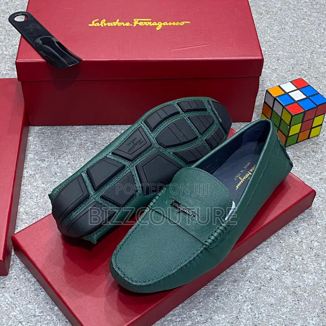 Original SALVATORE FERRAGAMO Driver's Available in Store