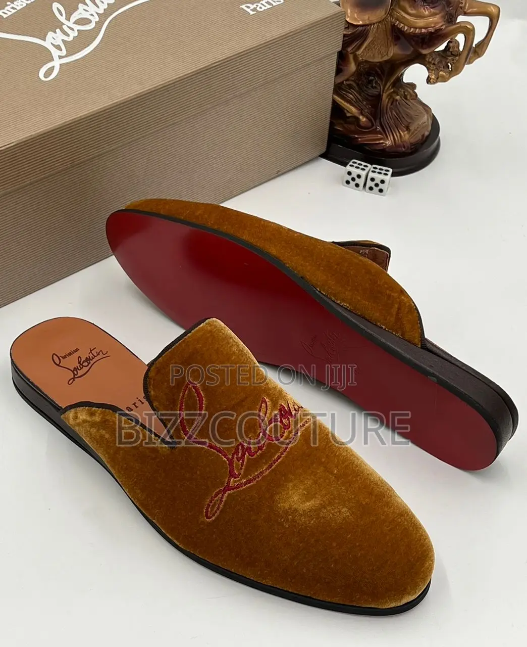 Original SALVATORE FERRAGAMO Half Shoes Available in Store
