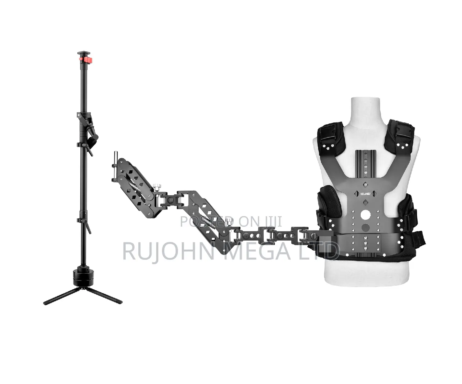 Camera Stabilizer With Vest for Gimbals