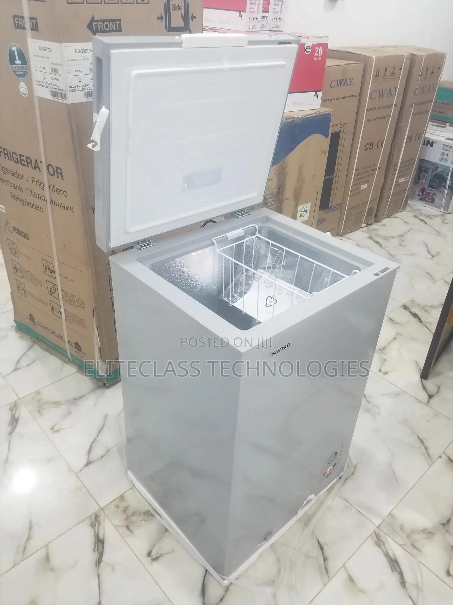 Advanced and Affordable Hisense FC-120SH Chest Freezer.